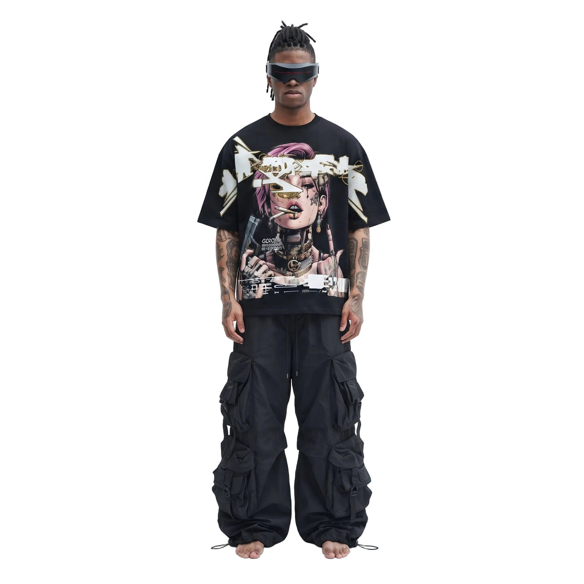 270GSM Unisex Batwing Sleeve T-shirt