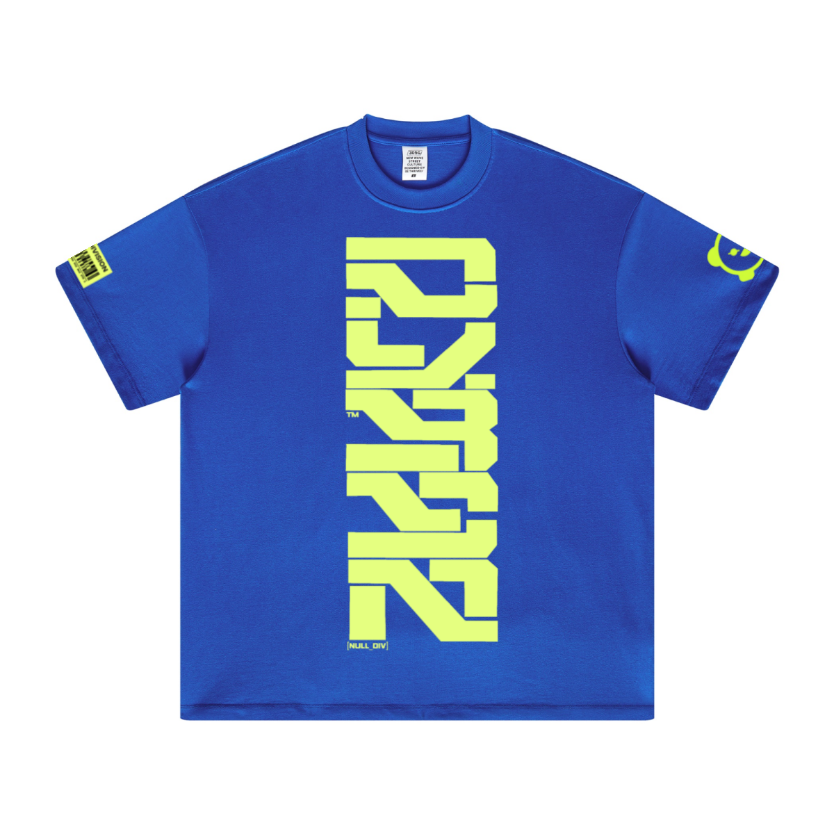 305GSM Unisex FOG Earth-Tone 20-Color Drop-Shoulder T-shirt Royal Blue