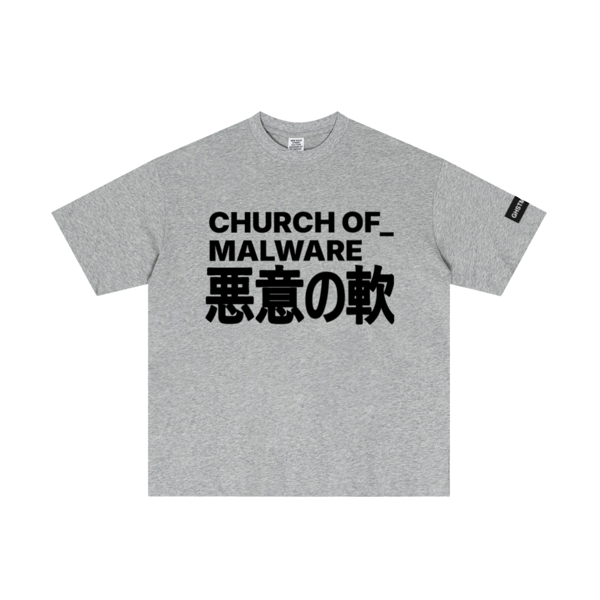 180GSM Men's Lightweight T-shirt LIght gray