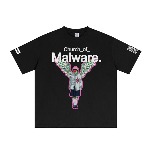 235GSM Men's cool-touch Crew Neck T-shirt Black