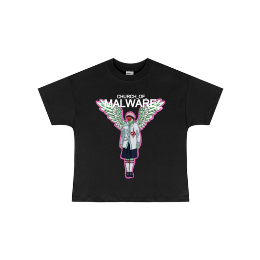 255GSM Women’s Long-Staple Cotton Jersey T-shirt Black